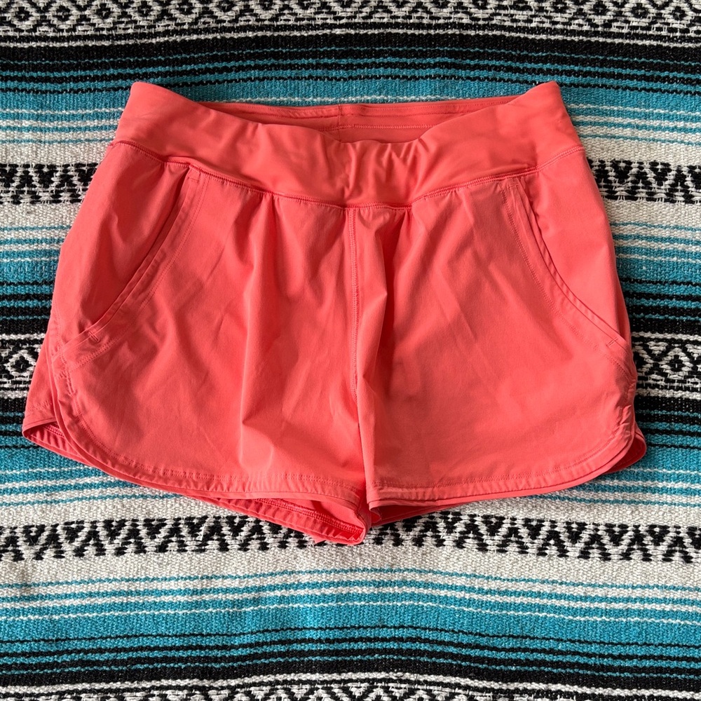 Lands' End Coral Pink Athletic Shorts